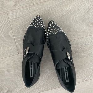 McQ studded loafers